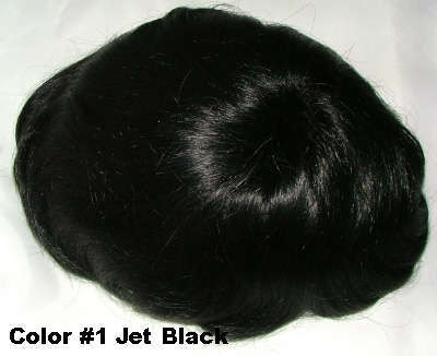 Jet Black hair Color