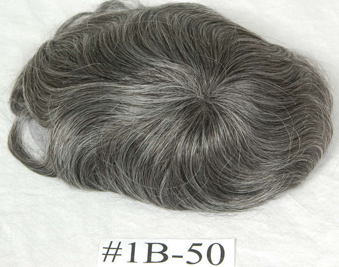 50% Gray hair Color